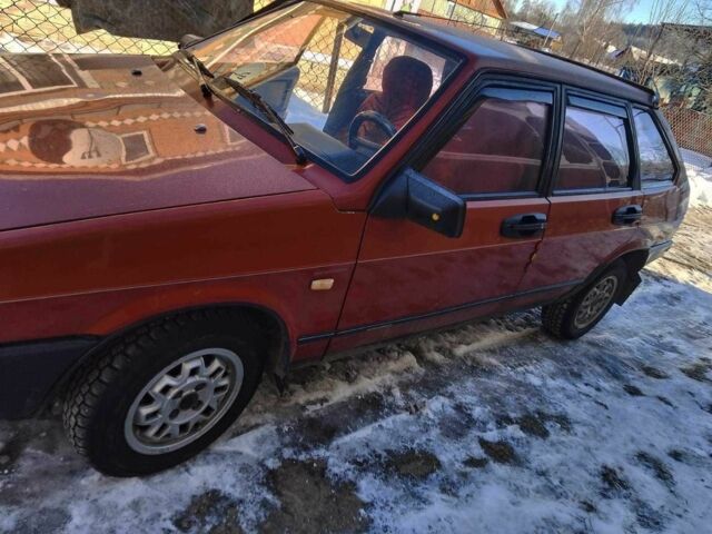 Червоний ВАЗ 2109, об'ємом двигуна 1.3 л та пробігом 86 тис. км за 1200 $, фото 1 на Automoto.ua