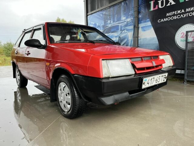 Красный ВАЗ 2109, объемом двигателя 0 л и пробегом 190 тыс. км за 1200 $, фото 1 на Automoto.ua