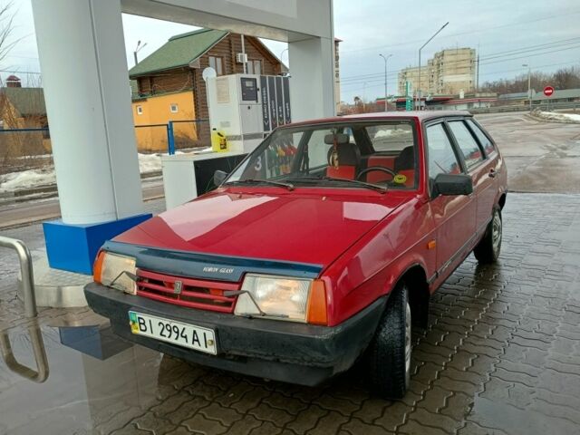 Красный ВАЗ 2109, объемом двигателя 1.3 л и пробегом 150 тыс. км за 699 $, фото 1 на Automoto.ua