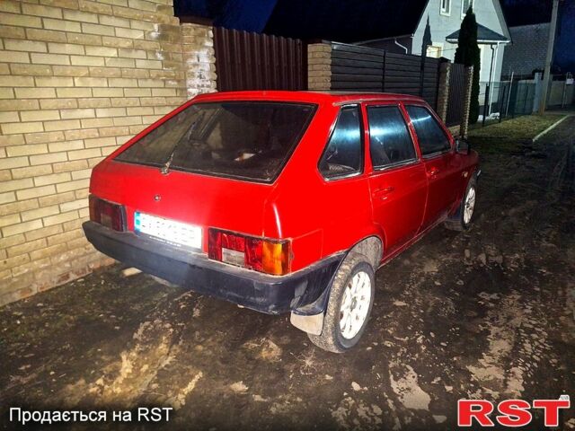 Красный ВАЗ 2109, объемом двигателя 1.5 л и пробегом 137 тыс. км за 1150 $, фото 1 на Automoto.ua