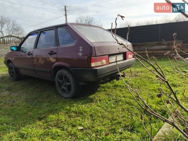 Червоний ВАЗ 2109, об'ємом двигуна 1.5 л та пробігом 100 тис. км за 1350 $, фото 1 на Automoto.ua