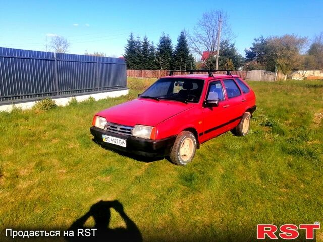 Красный ВАЗ 2109, объемом двигателя 1.5 л и пробегом 70 тыс. км за 790 $, фото 1 на Automoto.ua