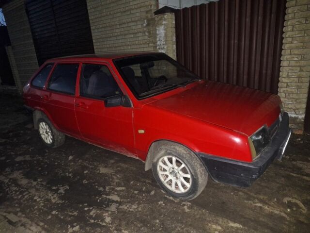 Красный ВАЗ 2109, объемом двигателя 0 л и пробегом 138 тыс. км за 1151 $, фото 1 на Automoto.ua