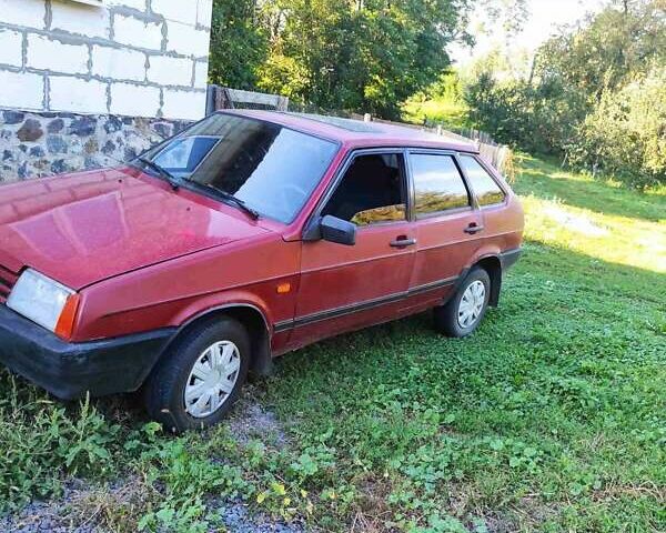 Червоний ВАЗ 2109, об'ємом двигуна 1.5 л та пробігом 50 тис. км за 1500 $, фото 1 на Automoto.ua