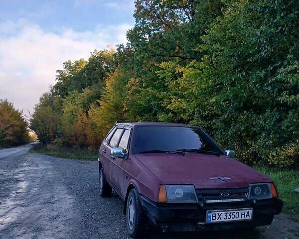 Красный ВАЗ 2109, объемом двигателя 1.6 л и пробегом 270 тыс. км за 900 $, фото 1 на Automoto.ua
