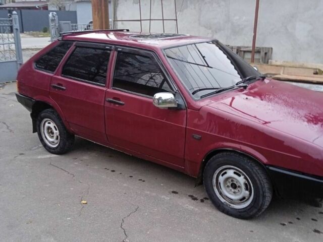 Красный ВАЗ 2109, объемом двигателя 1.5 л и пробегом 3 тыс. км за 999 $, фото 1 на Automoto.ua