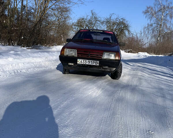 Червоний ВАЗ 2109, об'ємом двигуна 1.5 л та пробігом 84 тис. км за 950 $, фото 1 на Automoto.ua