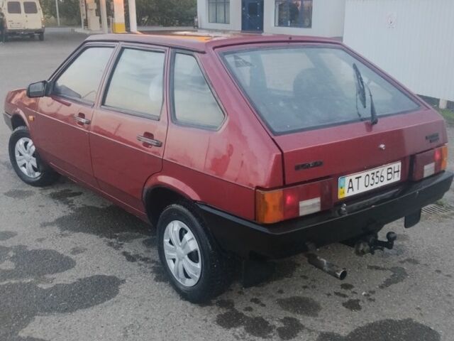 Червоний ВАЗ 2109, об'ємом двигуна 1.5 л та пробігом 340 тис. км за 770 $, фото 1 на Automoto.ua