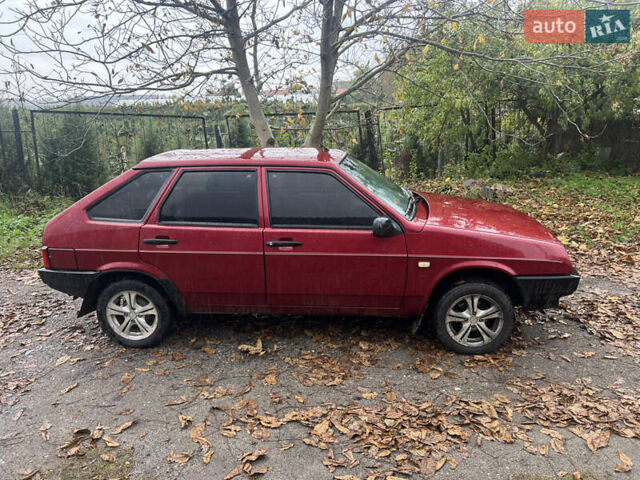Красный ВАЗ 2109, объемом двигателя 1.5 л и пробегом 109 тыс. км за 2550 $, фото 1 на Automoto.ua