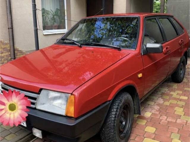 Червоний ВАЗ 2109, об'ємом двигуна 1.3 л та пробігом 56 тис. км за 1100 $, фото 1 на Automoto.ua