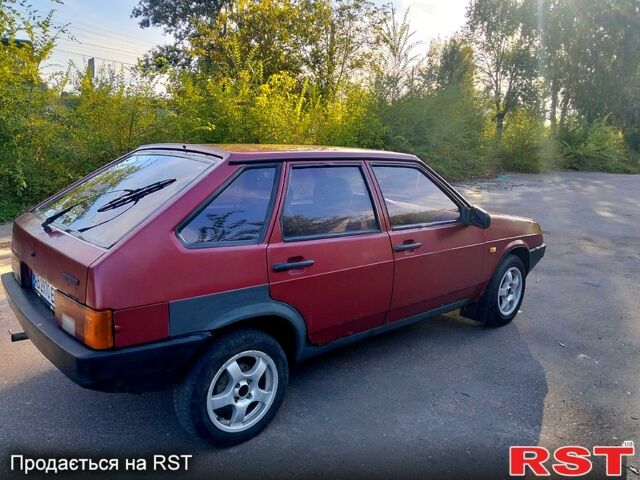 Красный ВАЗ 2109, объемом двигателя 1.5 л и пробегом 0 тыс. км за 900 $, фото 1 на Automoto.ua