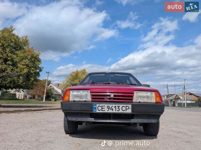 Красный ВАЗ 2109, объемом двигателя 1.5 л и пробегом 56 тыс. км за 1299 $, фото 1 на Automoto.ua