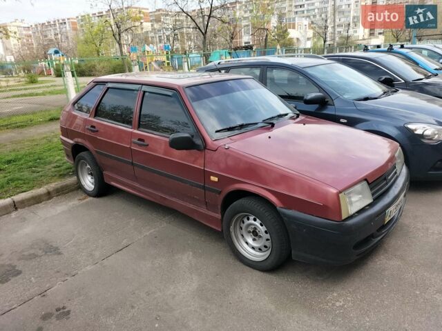 Красный ВАЗ 2109, объемом двигателя 1.5 л и пробегом 500 тыс. км за 2200 $, фото 1 на Automoto.ua