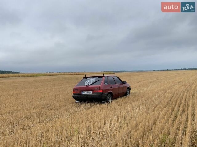 Червоний ВАЗ 2109, об'ємом двигуна 1.5 л та пробігом 100 тис. км за 1200 $, фото 1 на Automoto.ua