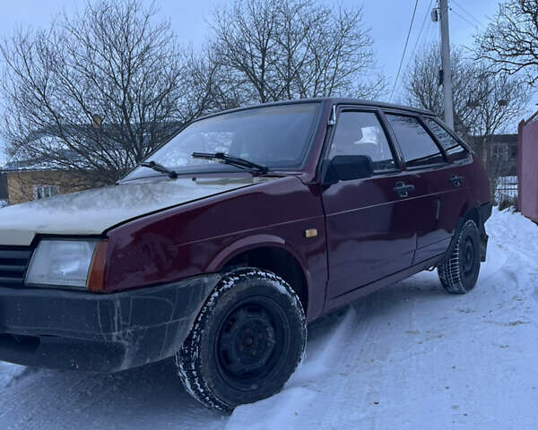 Червоний ВАЗ 2109, об'ємом двигуна 1.5 л та пробігом 200 тис. км за 850 $, фото 1 на Automoto.ua