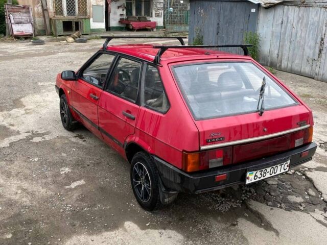 Червоний ВАЗ 2109, об'ємом двигуна 1.7 л та пробігом 84 тис. км за 800 $, фото 1 на Automoto.ua