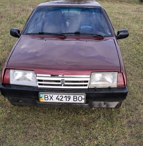 Красный ВАЗ 2109, объемом двигателя 0 л и пробегом 6 тыс. км за 1150 $, фото 1 на Automoto.ua