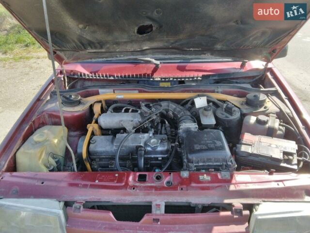 Красный ВАЗ 2109, объемом двигателя 1.5 л и пробегом 48 тыс. км за 1800 $, фото 1 на Automoto.ua