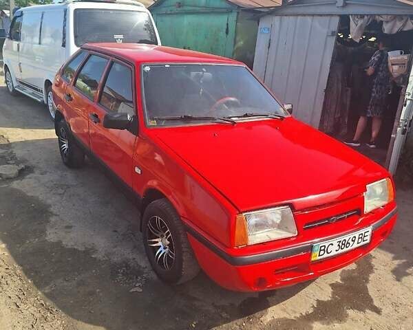 Червоний ВАЗ 2109, об'ємом двигуна 1.5 л та пробігом 59 тис. км за 2400 $, фото 1 на Automoto.ua