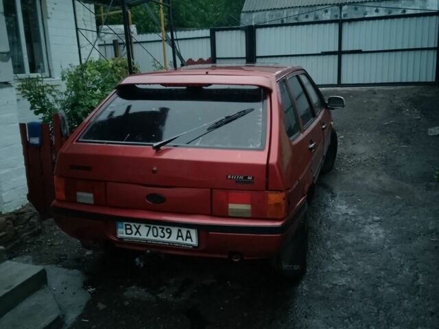 Красный ВАЗ 2109, объемом двигателя 0 л и пробегом 150 тыс. км за 900 $, фото 1 на Automoto.ua