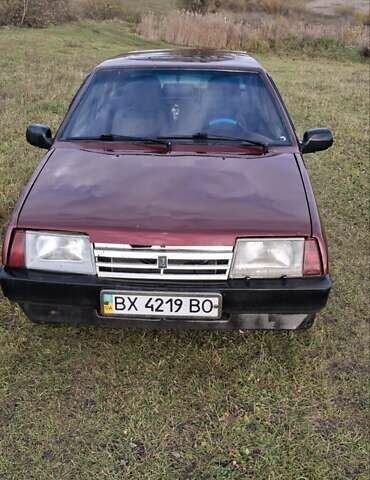 Красный ВАЗ 2109, объемом двигателя 1.5 л и пробегом 66 тыс. км за 1250 $, фото 1 на Automoto.ua