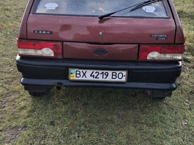 Червоний ВАЗ 2109, об'ємом двигуна 1.5 л та пробігом 75 тис. км за 1114 $, фото 1 на Automoto.ua