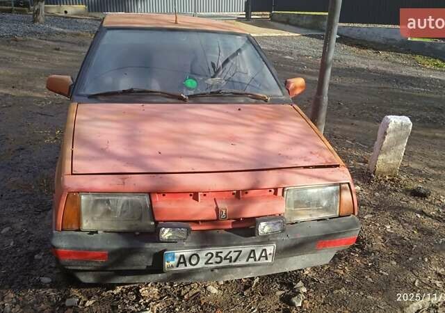 Красный ВАЗ 2109, объемом двигателя 1.5 л и пробегом 200 тыс. км за 300 $, фото 1 на Automoto.ua