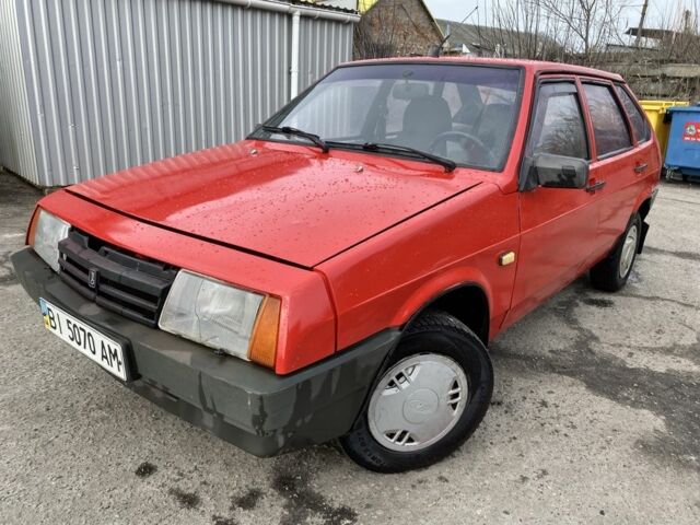 Червоний ВАЗ 2109, об'ємом двигуна 1.3 л та пробігом 182 тис. км за 950 $, фото 1 на Automoto.ua