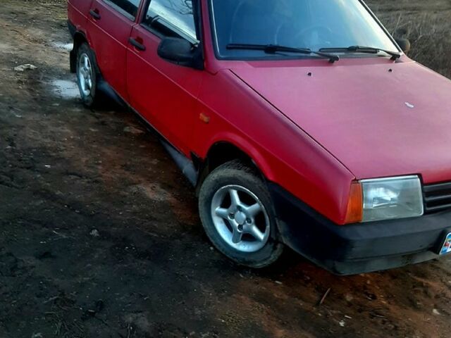 Червоний ВАЗ 2109, об'ємом двигуна 1.5 л та пробігом 100 тис. км за 700 $, фото 1 на Automoto.ua