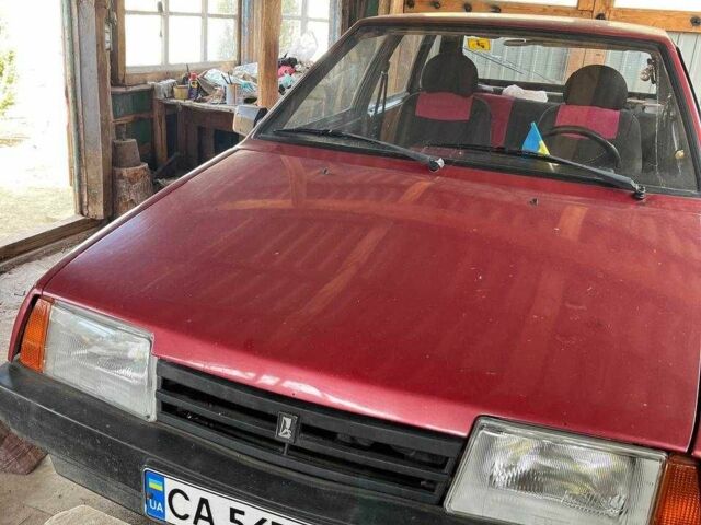 Червоний ВАЗ 2109, об'ємом двигуна 1.5 л та пробігом 150 тис. км за 1500 $, фото 1 на Automoto.ua