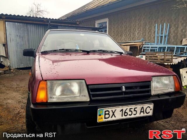 Красный ВАЗ 2109, объемом двигателя 1.5 л и пробегом 151 тыс. км за 1300 $, фото 1 на Automoto.ua