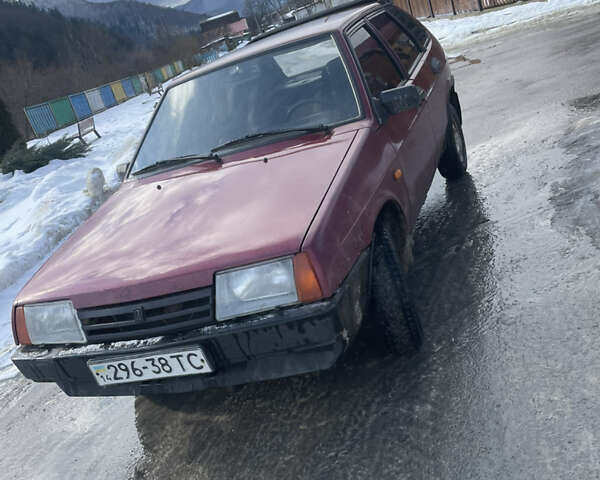 Красный ВАЗ 2109, объемом двигателя 1.5 л и пробегом 200 тыс. км за 850 $, фото 1 на Automoto.ua