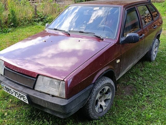 Червоний ВАЗ 2109, об'ємом двигуна 1.5 л та пробігом 155 тис. км за 800 $, фото 1 на Automoto.ua