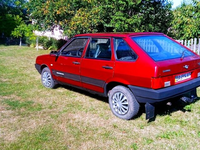 Червоний ВАЗ 2109, об'ємом двигуна 1.5 л та пробігом 220 тис. км за 850 $, фото 1 на Automoto.ua
