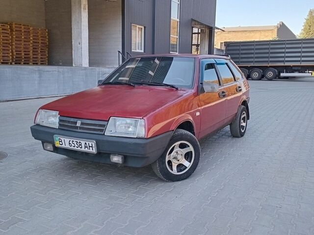 Червоний ВАЗ 2109, об'ємом двигуна 1.5 л та пробігом 55 тис. км за 1700 $, фото 1 на Automoto.ua