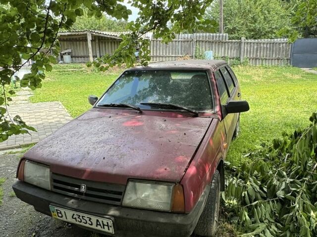 Червоний ВАЗ 2109, об'ємом двигуна 0 л та пробігом 200 тис. км за 337 $, фото 1 на Automoto.ua