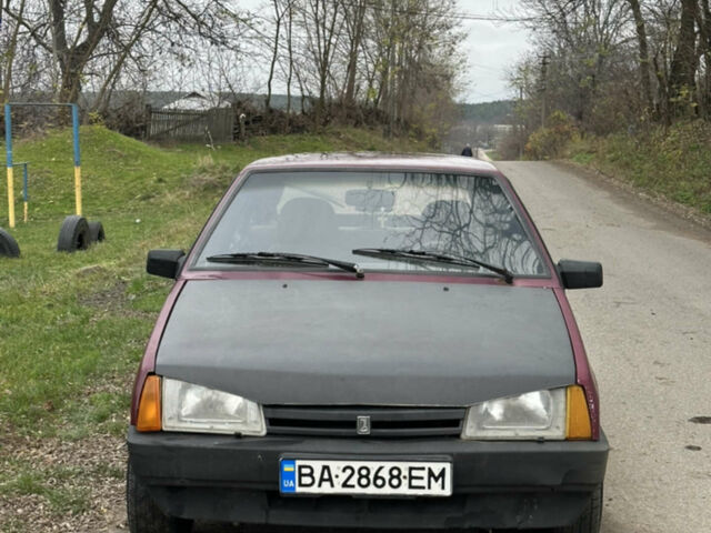 Червоний ВАЗ 2109, об'ємом двигуна 1.46 л та пробігом 185 тис. км за 1600 $, фото 1 на Automoto.ua
