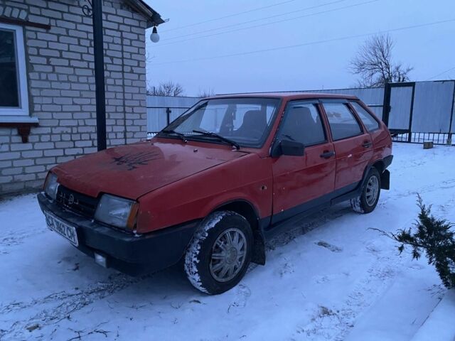 Красный ВАЗ 2109, объемом двигателя 1.5 л и пробегом 1 тыс. км за 750 $, фото 1 на Automoto.ua