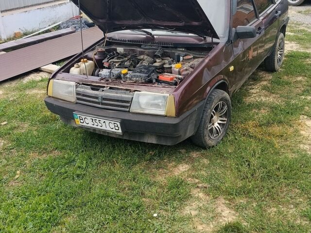 Червоний ВАЗ 2109, об'ємом двигуна 1.46 л та пробігом 345 тис. км за 900 $, фото 1 на Automoto.ua