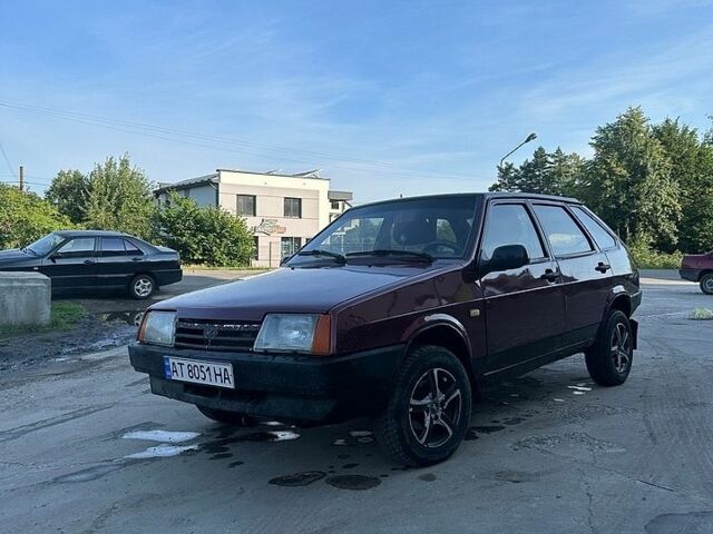 Красный ВАЗ 2109, объемом двигателя 1.5 л и пробегом 150 тыс. км за 850 $, фото 1 на Automoto.ua