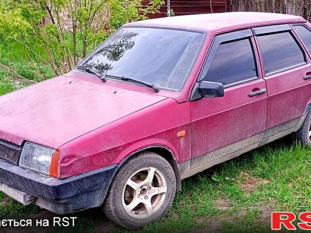 Красный ВАЗ 2109, объемом двигателя 1.5 л и пробегом 0 тыс. км за 1000 $, фото 1 на Automoto.ua