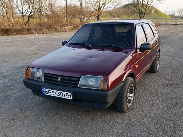 Красный ВАЗ 2109, объемом двигателя 0 л и пробегом 199 тыс. км за 2200 $, фото 1 на Automoto.ua