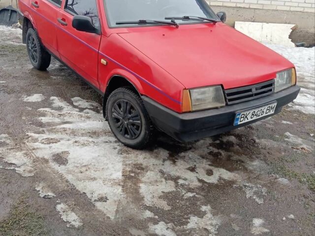 Червоний ВАЗ 2109, об'ємом двигуна 1.5 л та пробігом 170 тис. км за 850 $, фото 1 на Automoto.ua