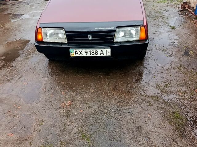 Красный ВАЗ 2109, объемом двигателя 1.5 л и пробегом 326 тыс. км за 650 $, фото 1 на Automoto.ua