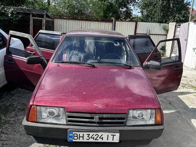 Червоний ВАЗ 2109, об'ємом двигуна 1.5 л та пробігом 228 тис. км за 800 $, фото 1 на Automoto.ua