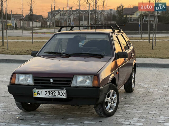 Красный ВАЗ 2109, объемом двигателя 1.5 л и пробегом 44 тыс. км за 1750 $, фото 1 на Automoto.ua