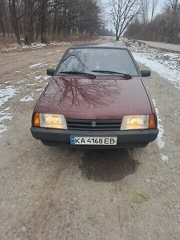Красный ВАЗ 2109, объемом двигателя 1.5 л и пробегом 98 тыс. км за 2400 $, фото 1 на Automoto.ua