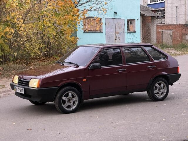 Красный ВАЗ 2109, объемом двигателя 1.5 л и пробегом 333 тыс. км за 1650 $, фото 1 на Automoto.ua