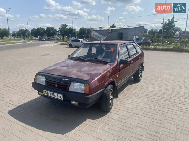 Красный ВАЗ 2109, объемом двигателя 1.5 л и пробегом 135 тыс. км за 1700 $, фото 1 на Automoto.ua