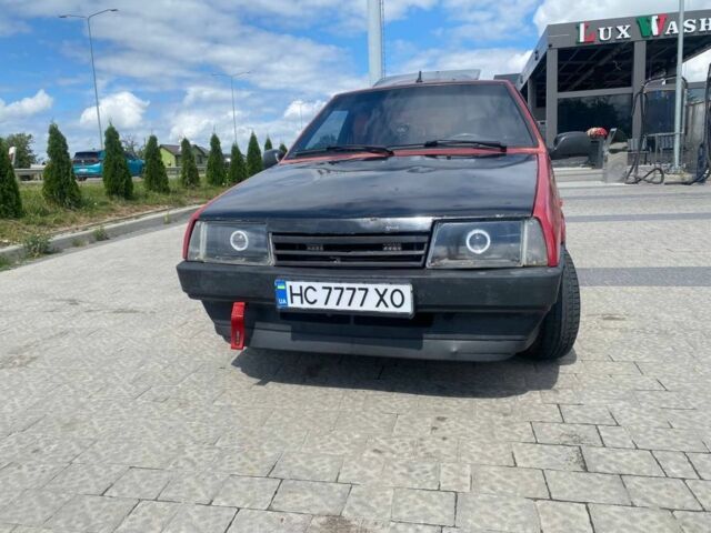 Красный ВАЗ 2109, объемом двигателя 1.5 л и пробегом 100 тыс. км за 900 $, фото 1 на Automoto.ua